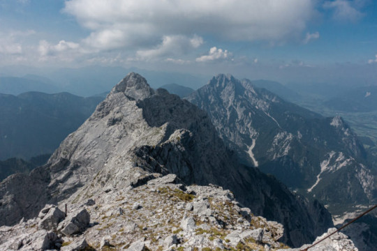 Blick vom Gipfel Richtung Großer Ödstein