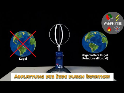 Warum ist die Erde keine Kugel, sondern abgeplattet?