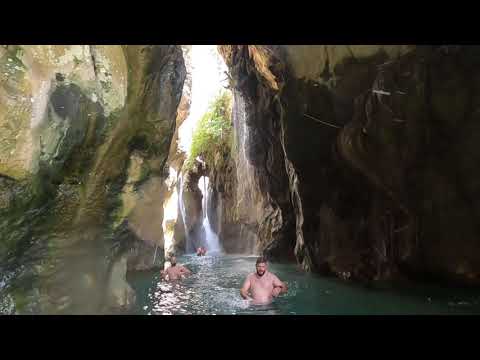 Kourtaliotiko Gorge - nice waterfalls 10.9.2021