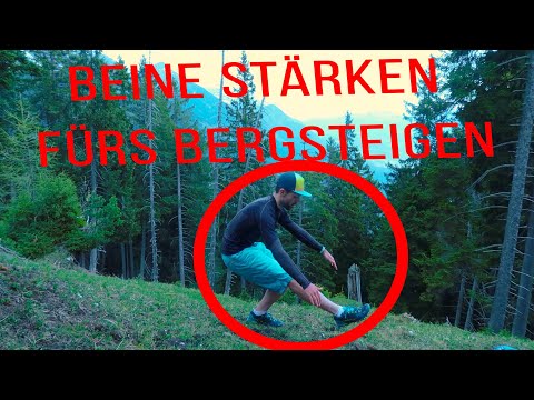 Stärkere Beine fürs Bergsteigen - Übungen + Erklärung | Fit für den Sommer