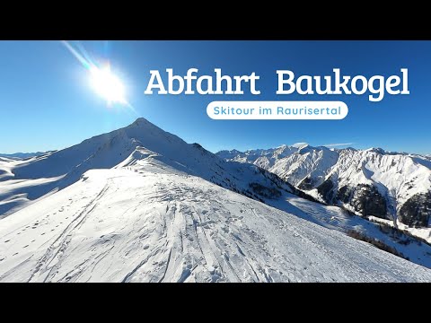 Skitour: Abfahrt vom Baukogel im Rauriser Tal