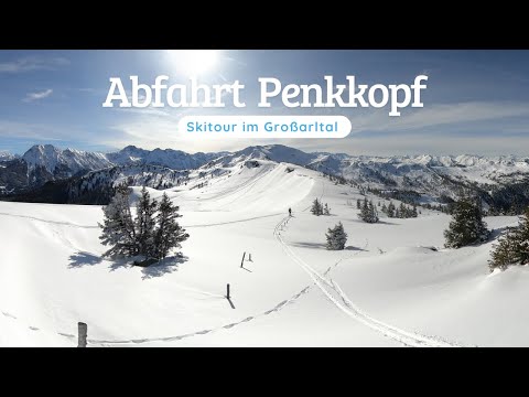 Skitour: Abfahrt vom Penkkopf im Großarltal