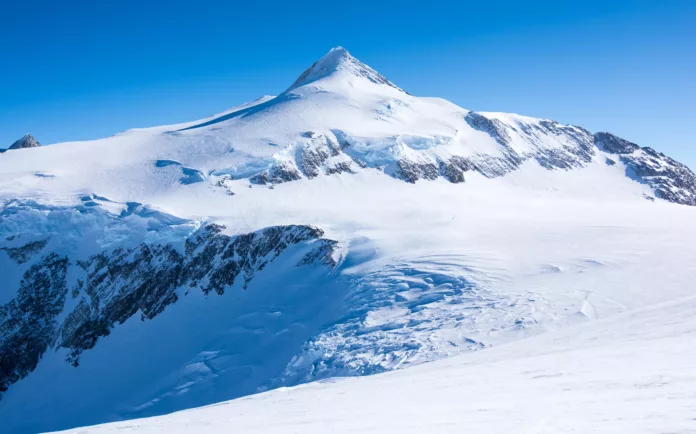 Der Mount Vinson in der Antarktis