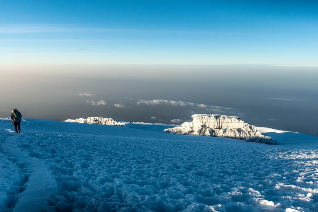 Gletscher am Kilimanjaro