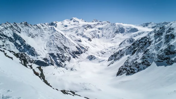 Wildspitze im Winter