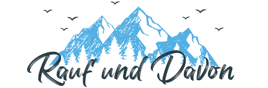 Logo von Rauf und Davon, dem Blog rund ums Bergsteigen