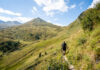 Wanderer am Weg zuM Keeskogel im Großarltal