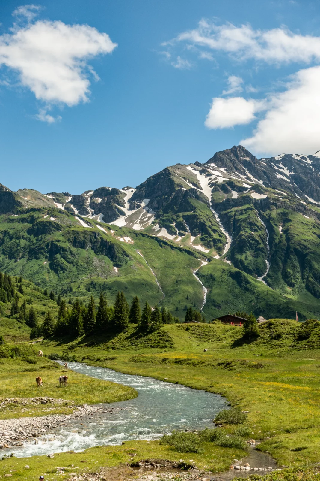 Die Gasteiner Ache in Sportgastein