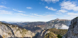 Blick ins Höllental von der Höllentalaussicht
