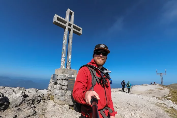 Gipfelselfie am Schneeberg