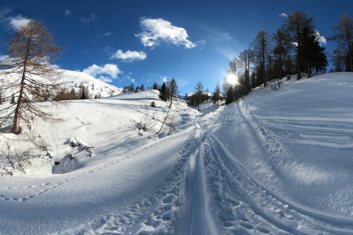 Traumwetter beim Skitour auf das Kreuzeck