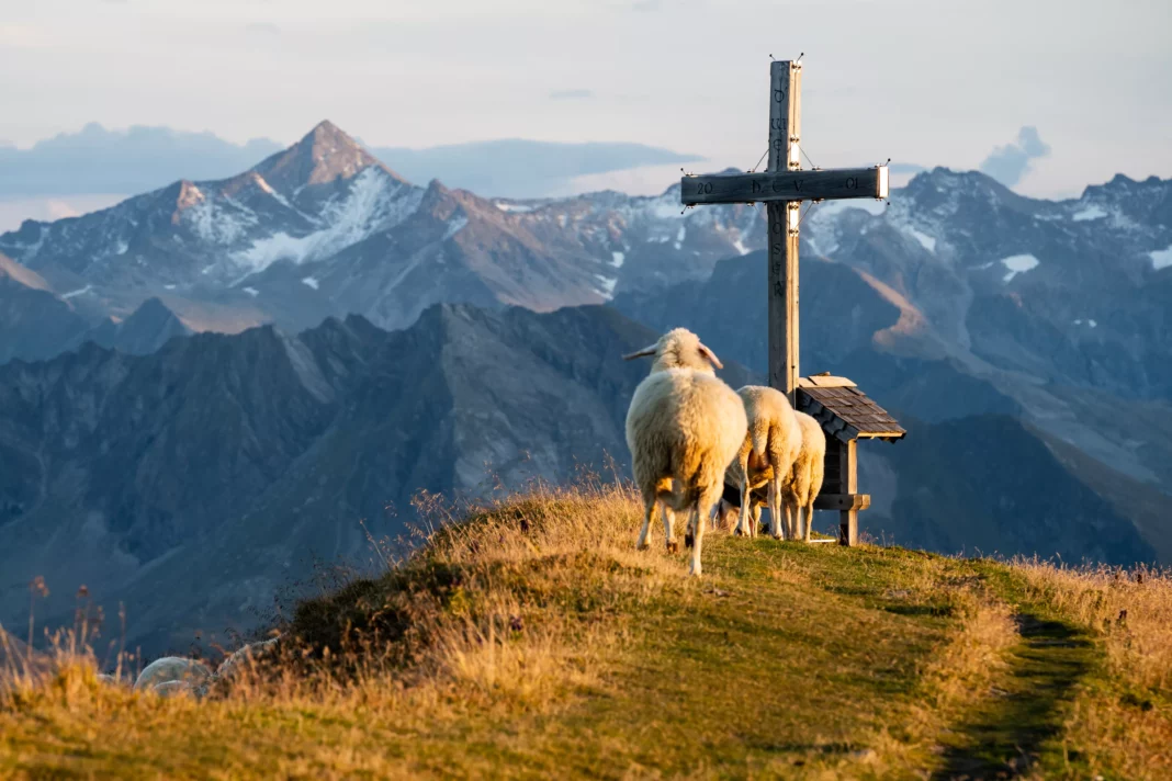 Einmaliger Sonnenuntergang am Gamskarkogel