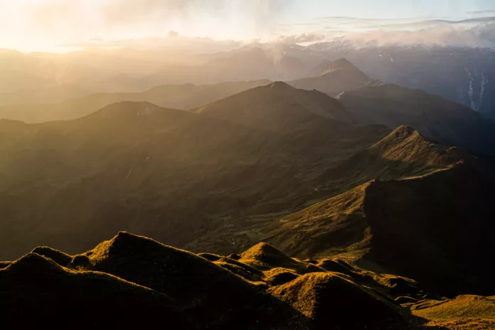 Sonnenaufgang am Gamskarkogel