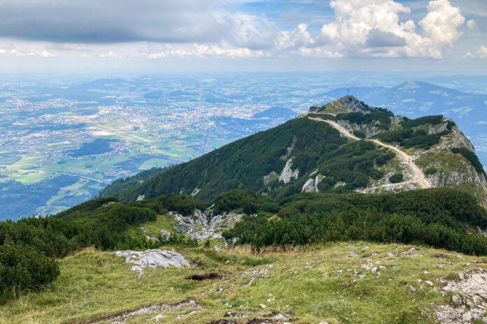 Blick vom Salzburger Hochthron zum Geiereck