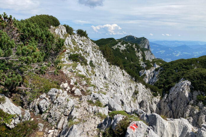 Weg vom Berchtesgadener Hochthron zum Salzburger Hochthron