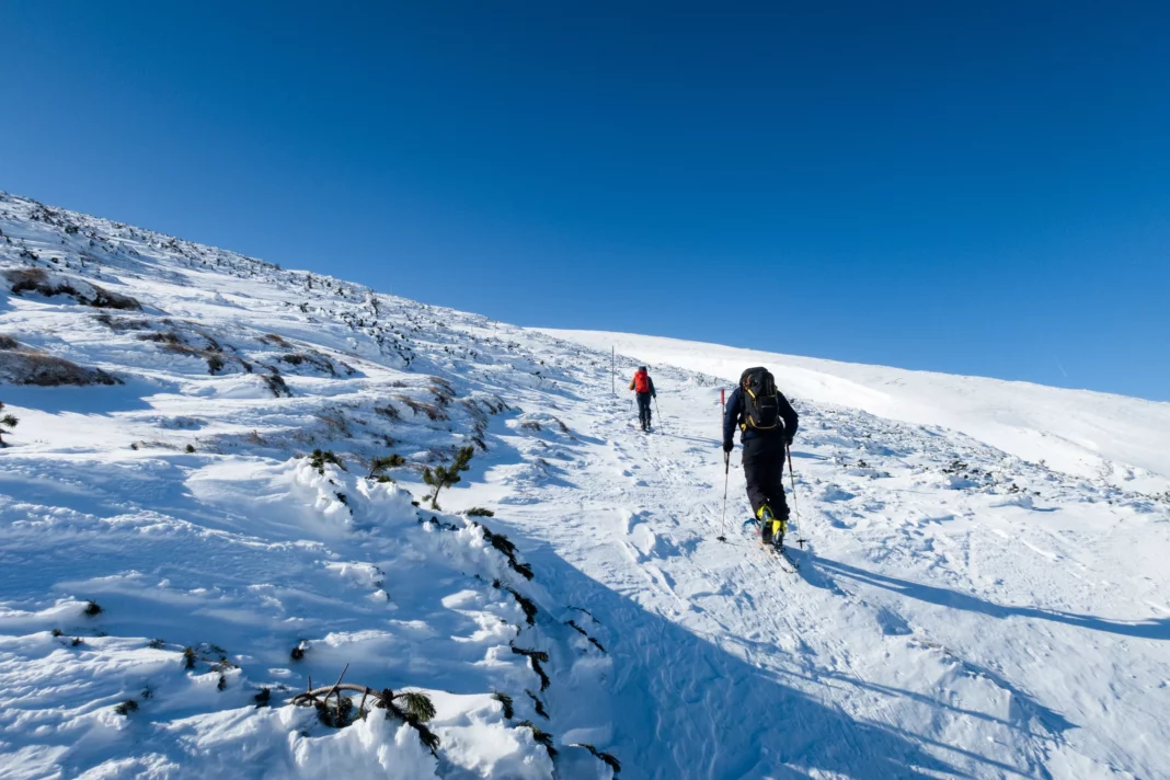 Unterwegs am sanften Rücken der Heukuppe