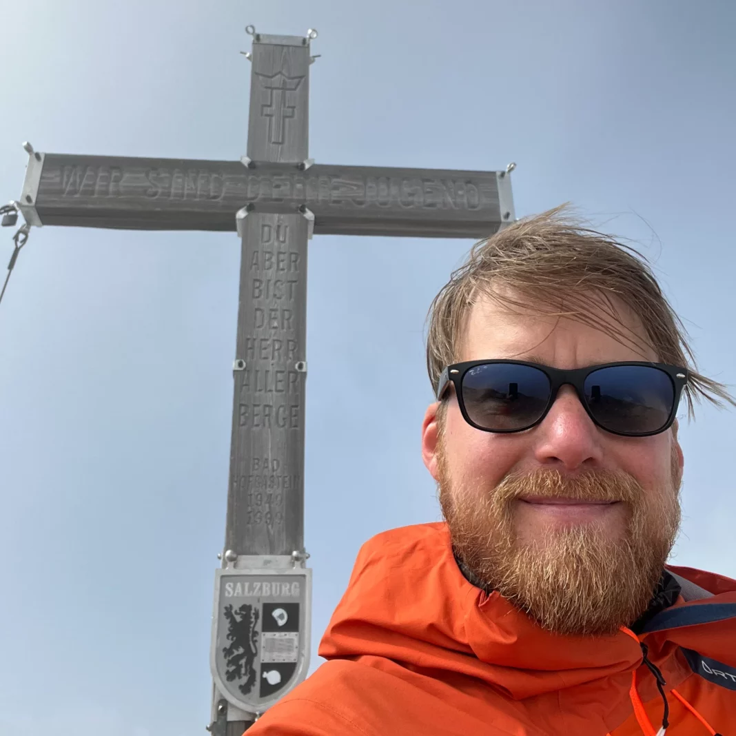 Gipfelselfie am Schareck