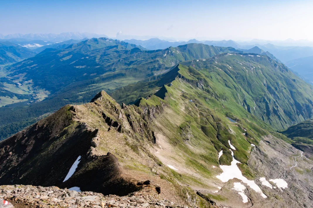 Blick zurück auf den Pröllweg