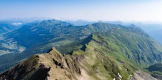 Blick zurück auf den Pröllweg