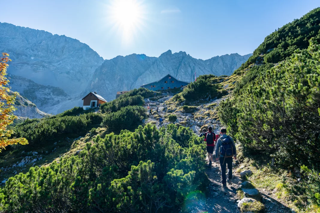 Die letzten Meter zur Coburger Hütte