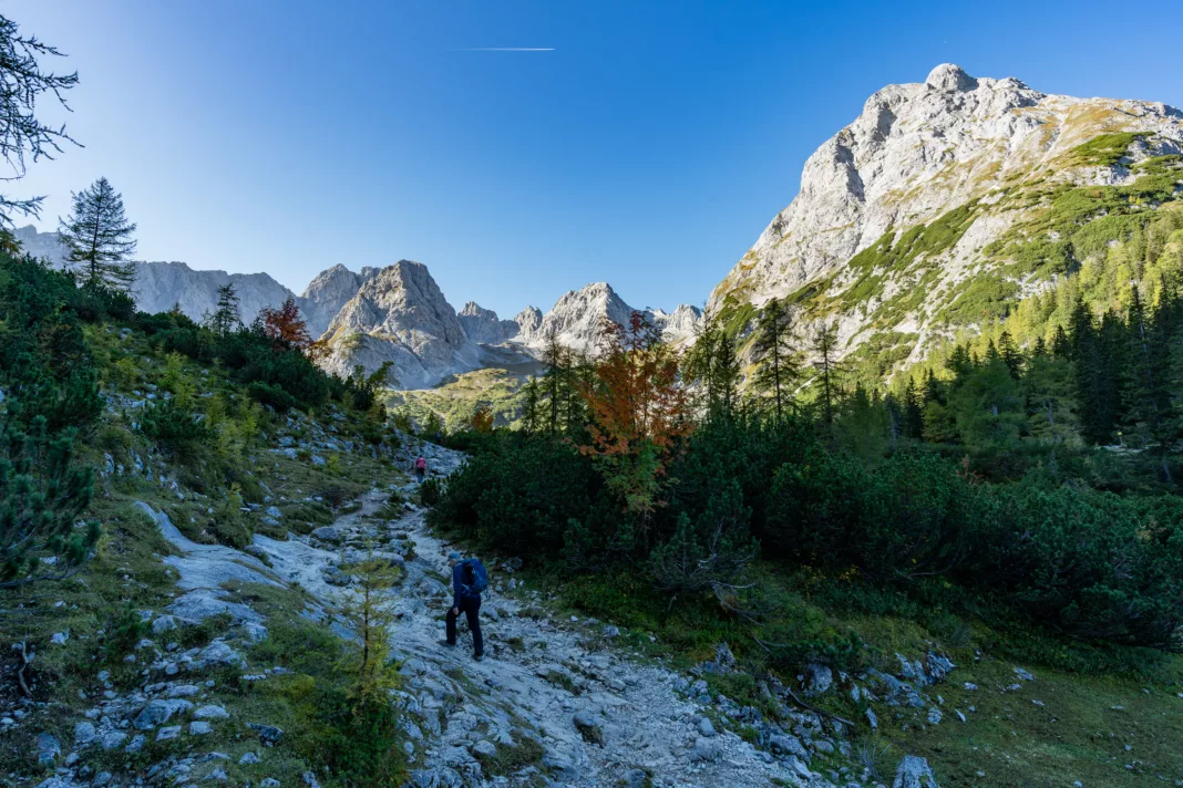 Die letzten Meter zum Seebensee