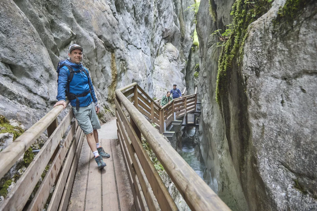 Die Innersbachklamm ist das Highlight der 1. Etappe © Daniel Roos