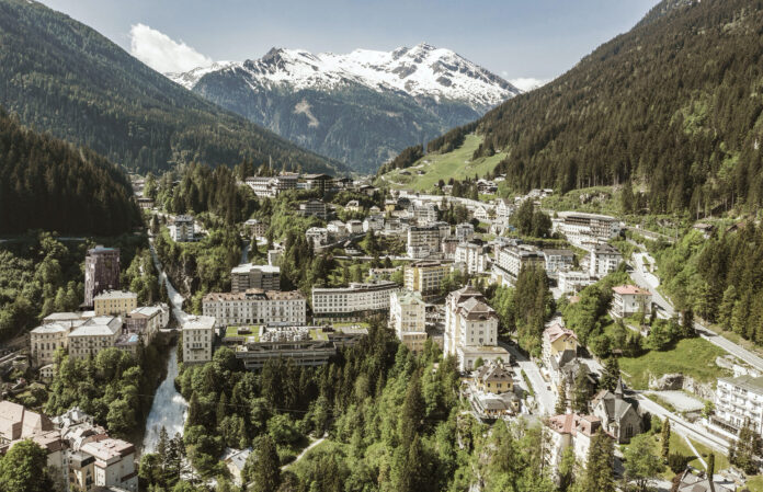 Bad Gastein von oben