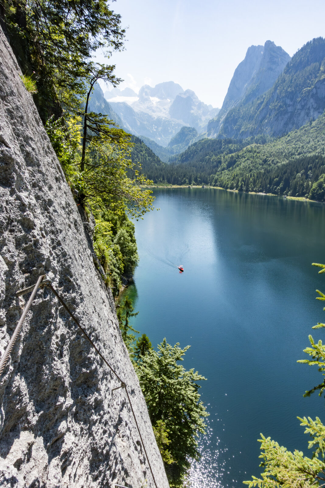 Blick vom Fotoeck (B/C) Richtung Dachstein
