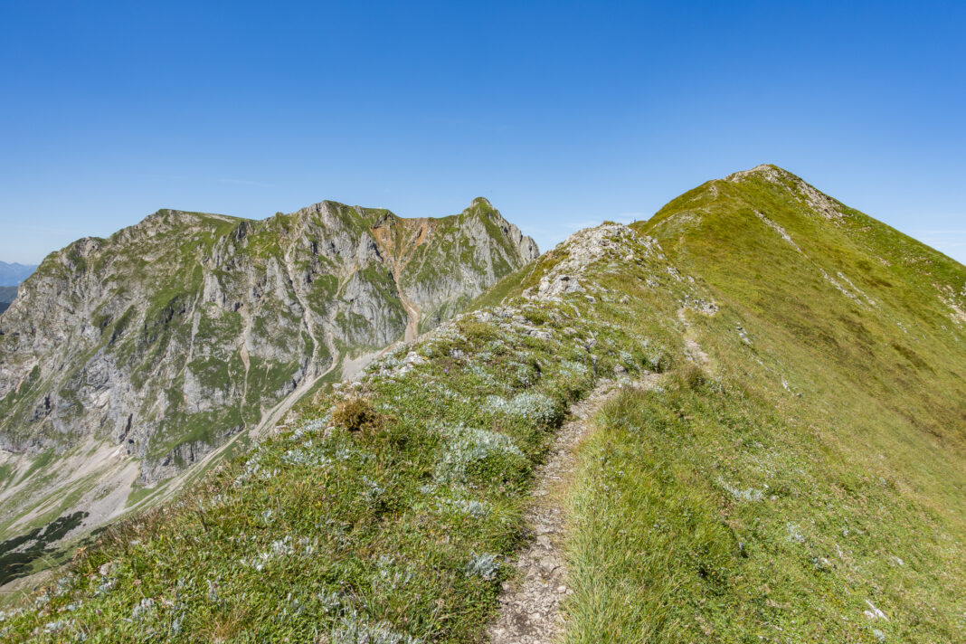 Über den Vordernberger Zinken steuert man immer auf den Reichenstein zu