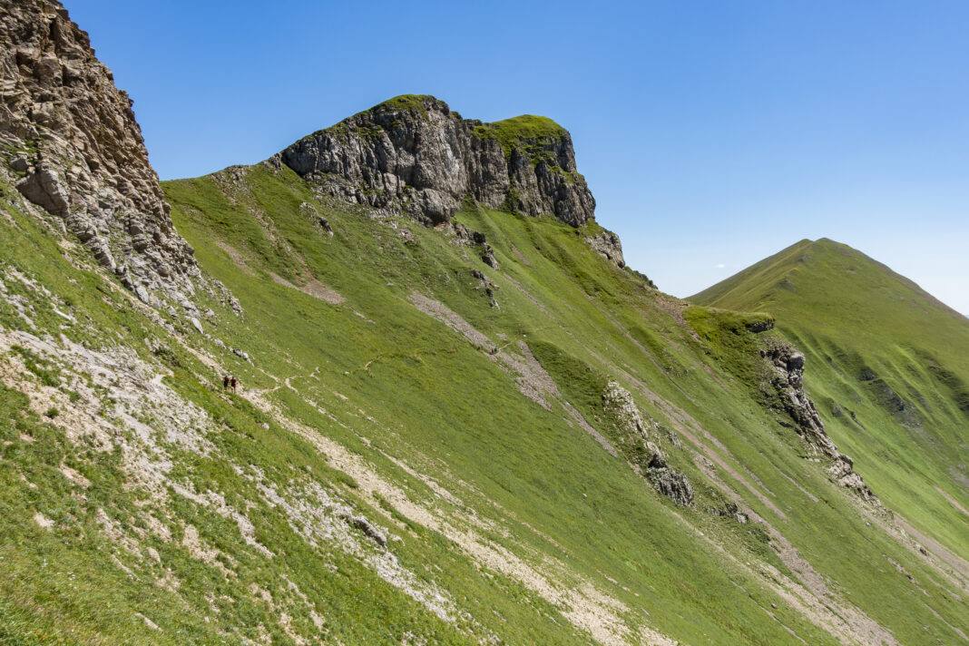 Blick vom Rottörl Richtung Grete-Klinger-Steig