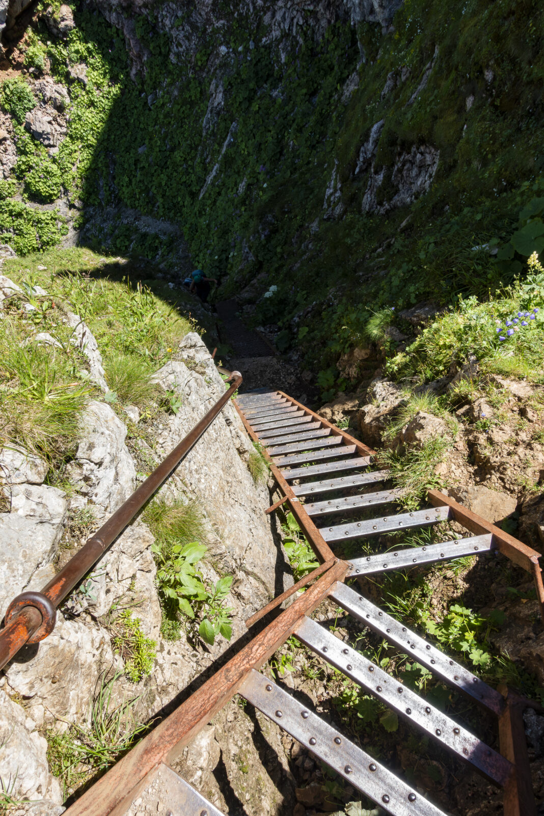 Die Leitern am Reichenstein