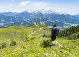 Aussicht vom Wildseeloder-Haus