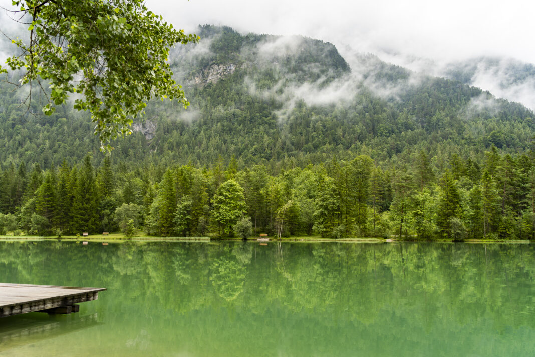 Eine Runde um den Pillersee bietet sich auch bei schlechtem Wetter an