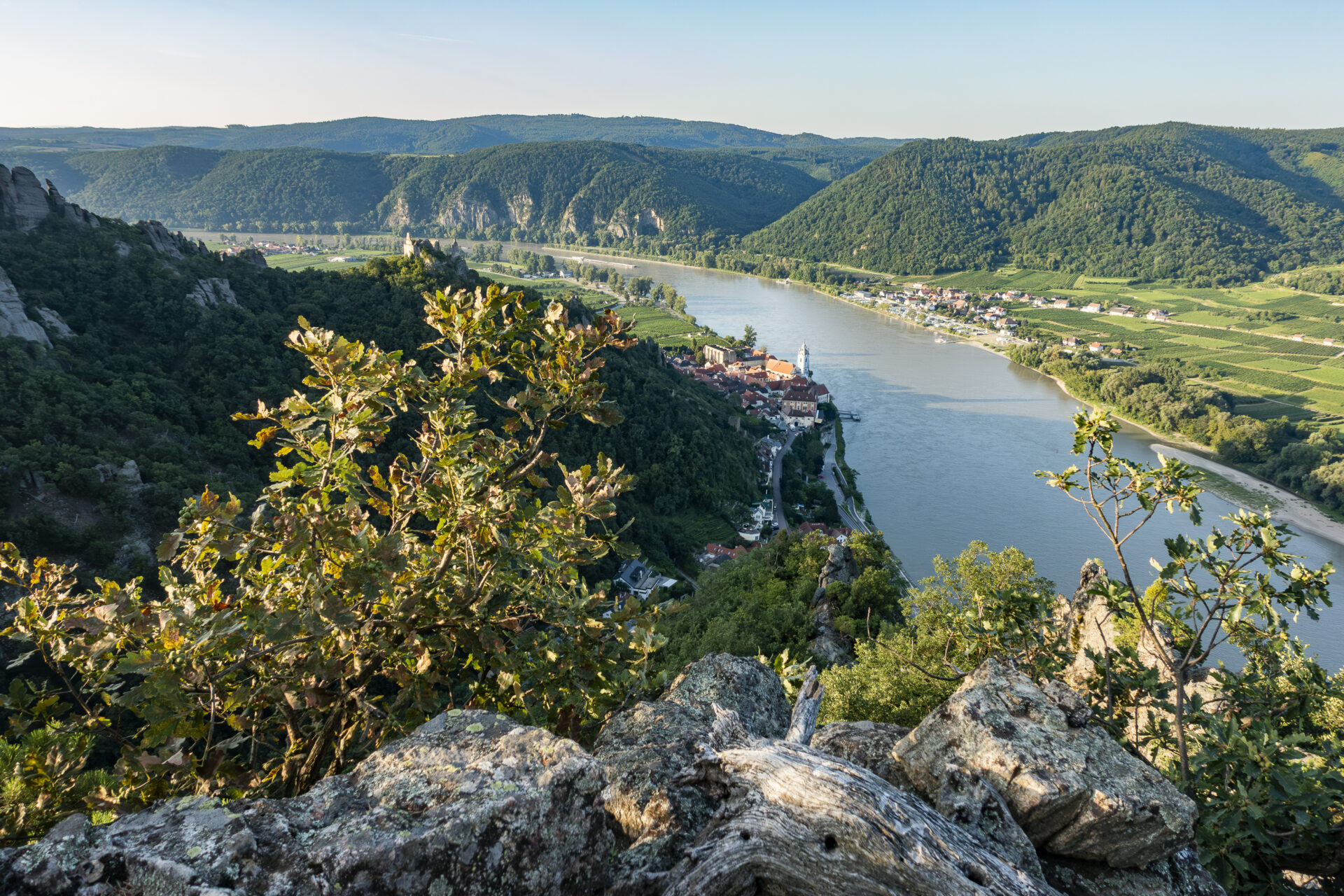 <a href="https://rauf-und-davon.at/vogelbergsteig-wachau-duernstein/">Vogelbergsteig</a> - Juli 2024