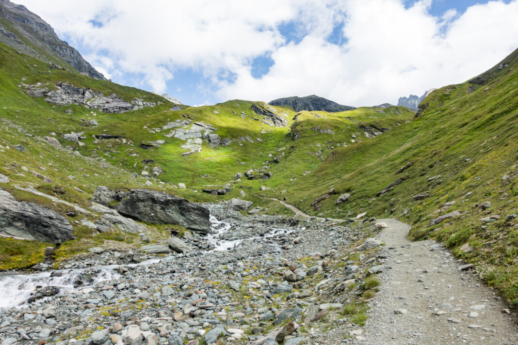 Wanderweg zur Stüdlhütte