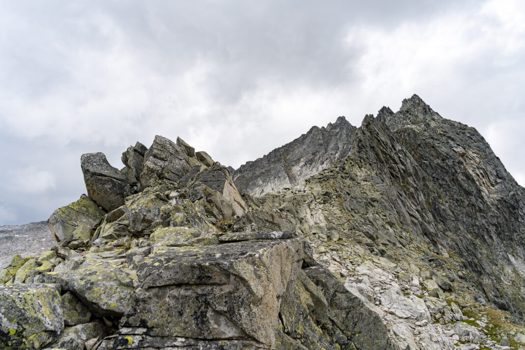 Blick von der Keesnickelscharte Richtung Süden zum Keesnickelkogel