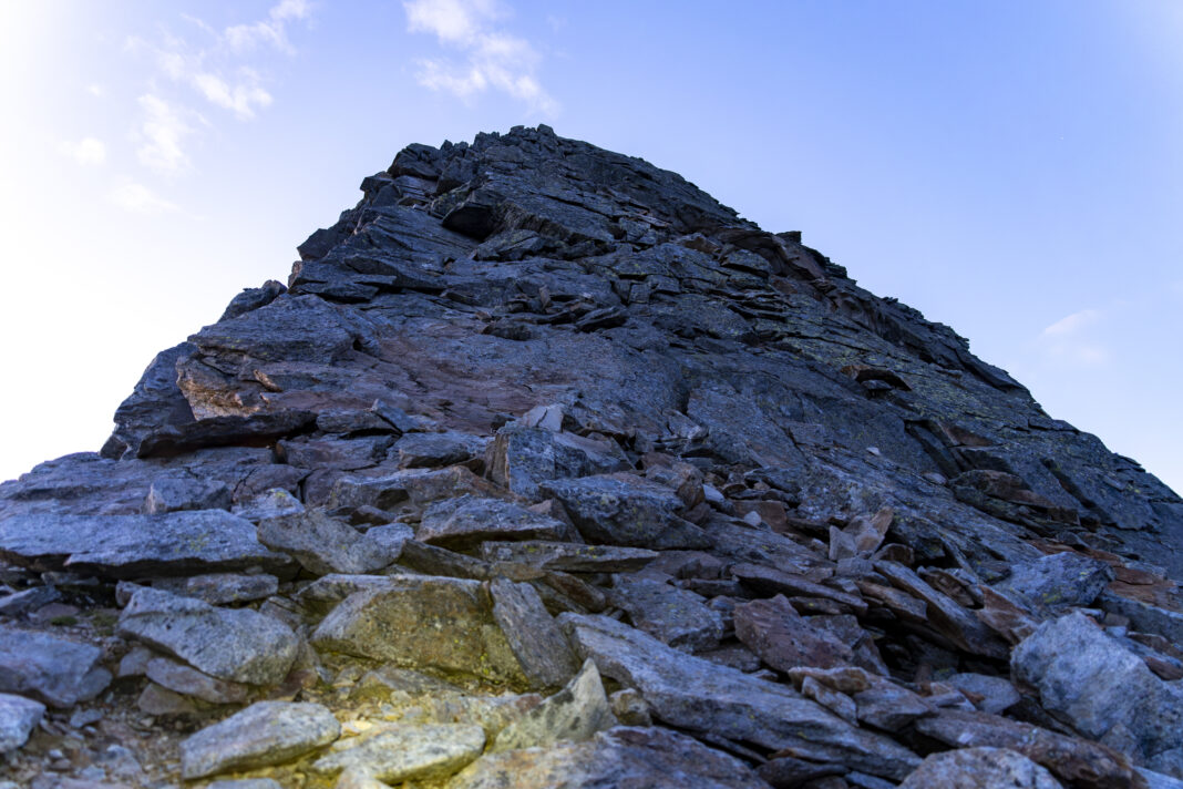 Der steile Abschnitt des Nordwestgrats