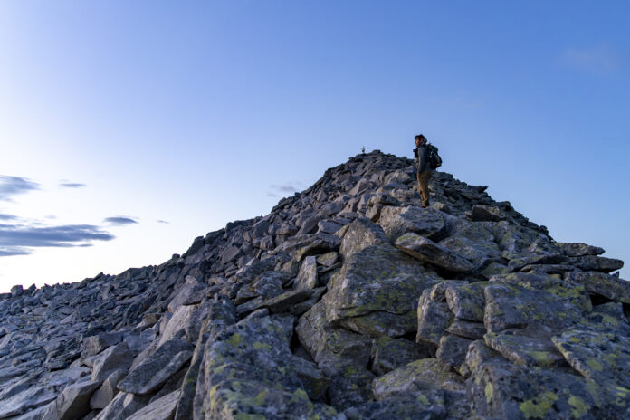 Die letzten Meter am Nordwestgrat des Keeskogels