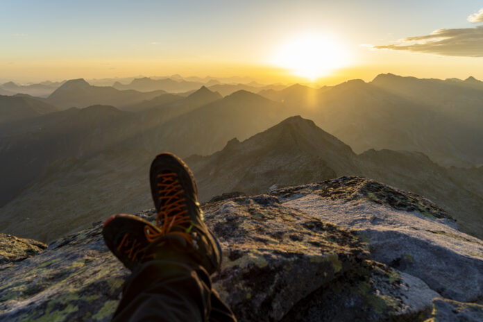 Sonnenaufgang am Keeskogel