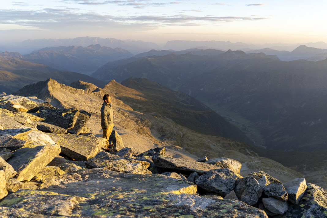 Blick hinunter ins Großarltal