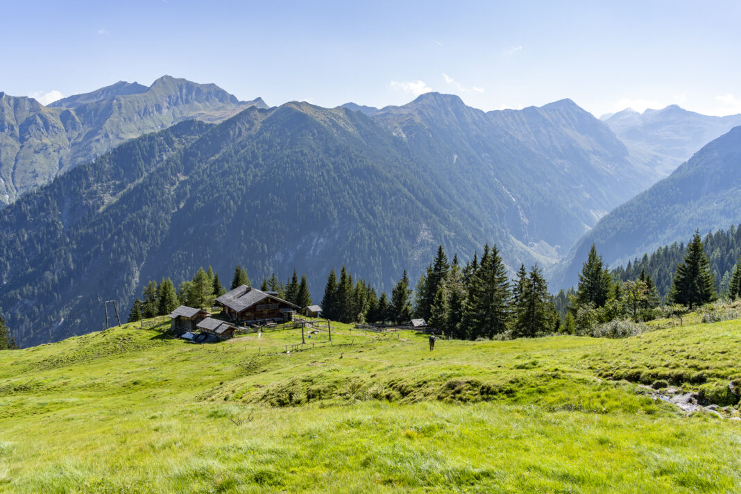 Die Modereggalm lädt zur Rast ein