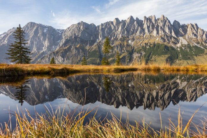 Hochkönig vom Hochkeil aus betrachtet