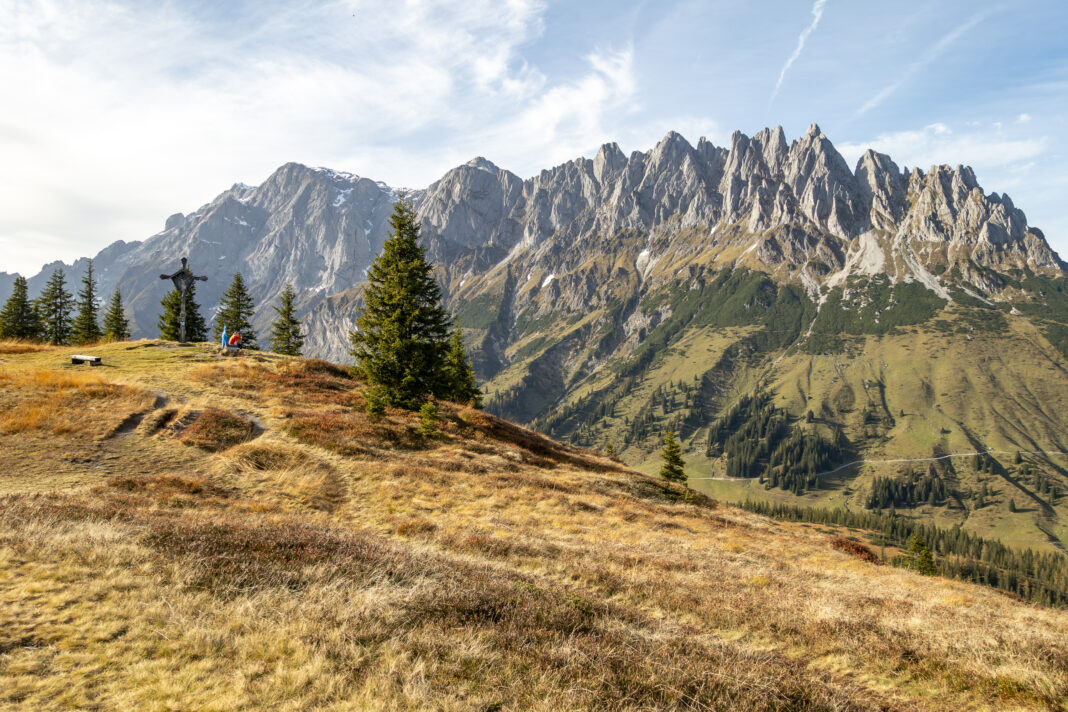 Am Gipfel des Hochkeils