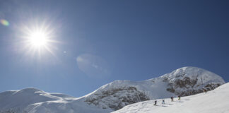Skitourengeher in Kötschach-Mauthen