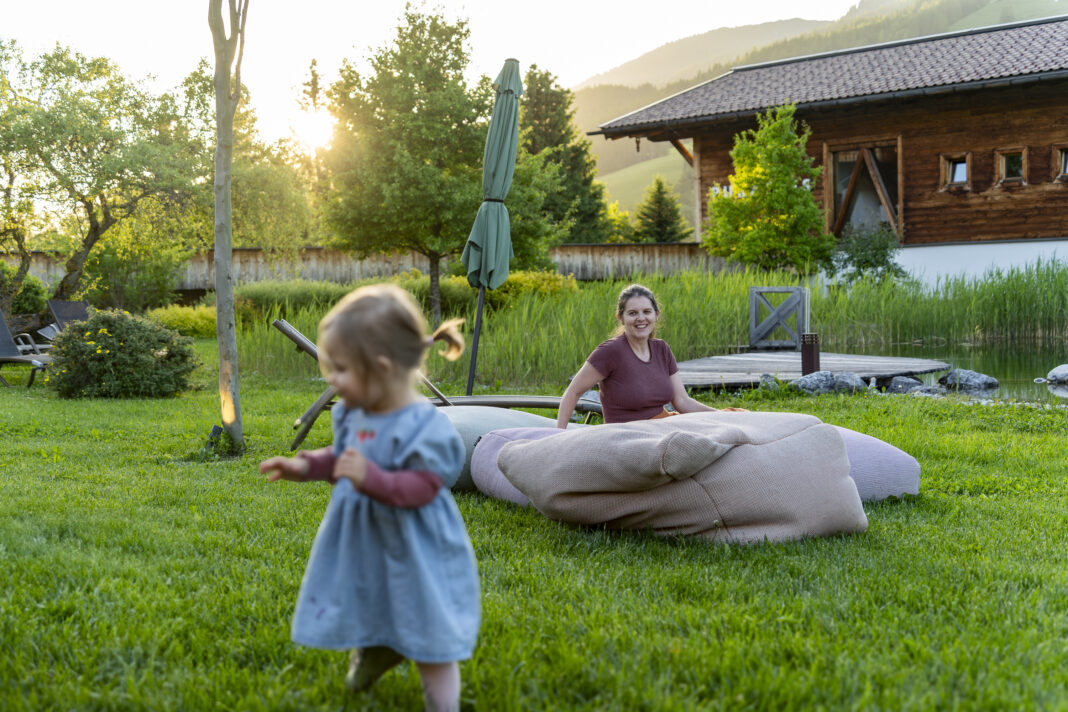 Leni liebte den großen Garten