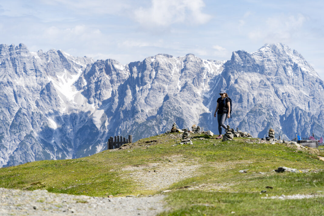 Am Gipfelplateau des Großen Asitz
