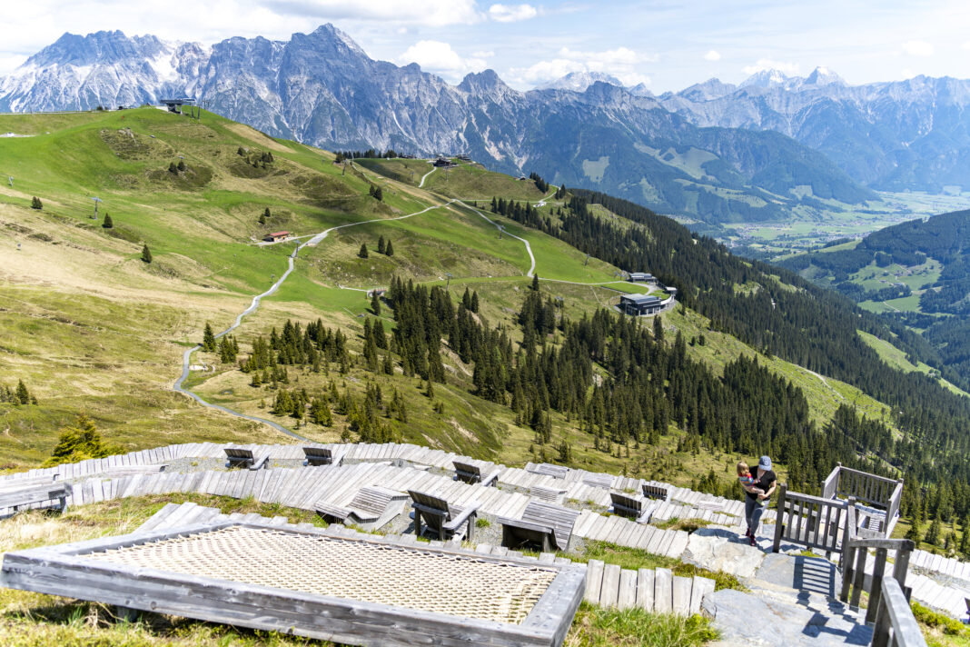 Jeden Tag im Programm: die Bergwelt von Saalfelden Leogang
