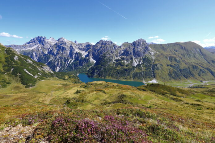 der Tappenkarsee von oben