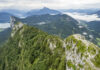 Schobergipfel mit Drachenwand (hinten links) im Hintergrund