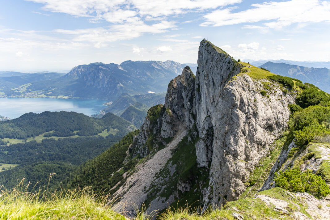 Am Schafberg, meinem Highlight des Trails